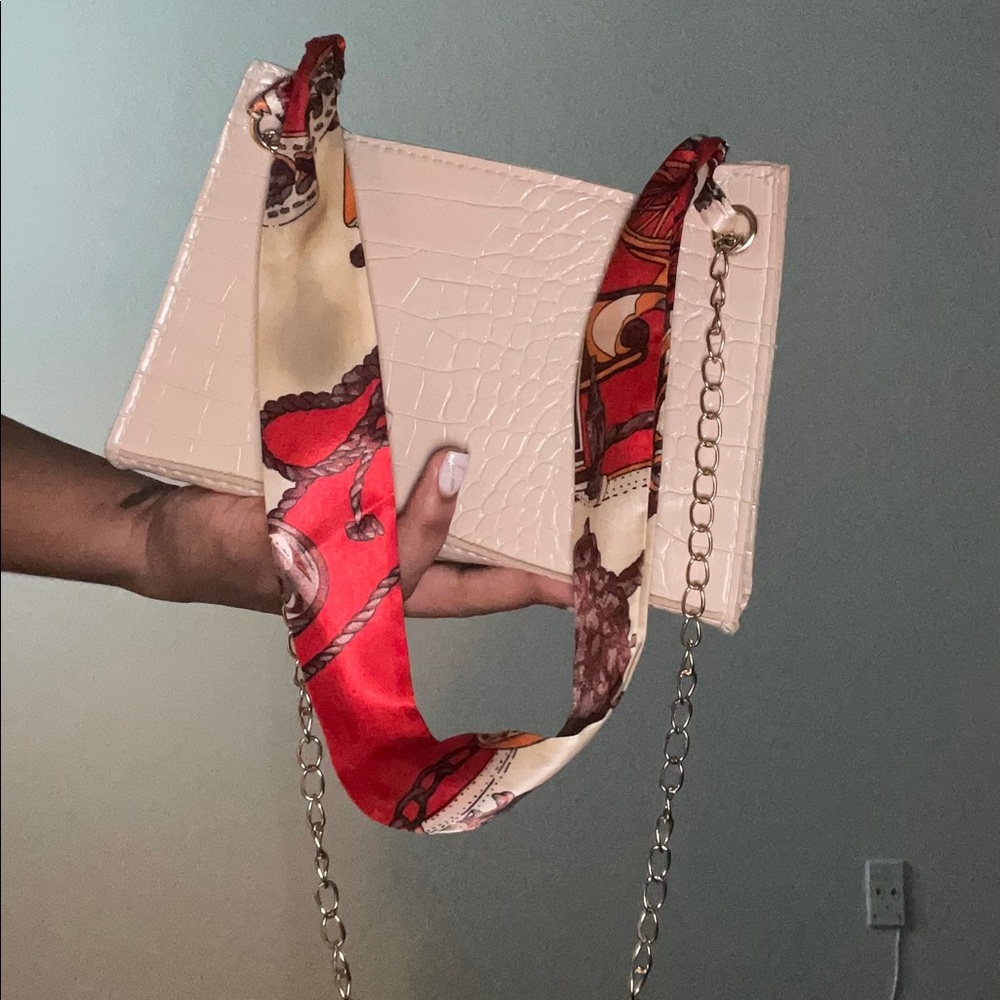 Taupe Moody Shoulder Purse